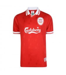 Liverpool Retro Home Soccer Jerseys Mens Football Shirts Uniforms 1996-1998